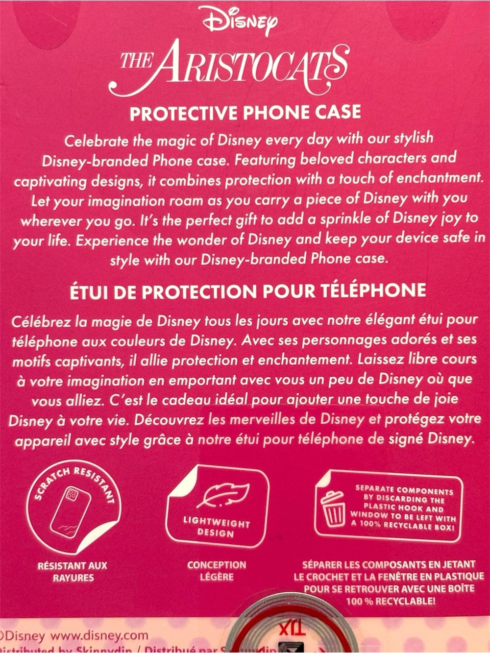 NWT•Disney Aristocats Marie iPhone 16 Pro Max Case - Picture 4 of 4